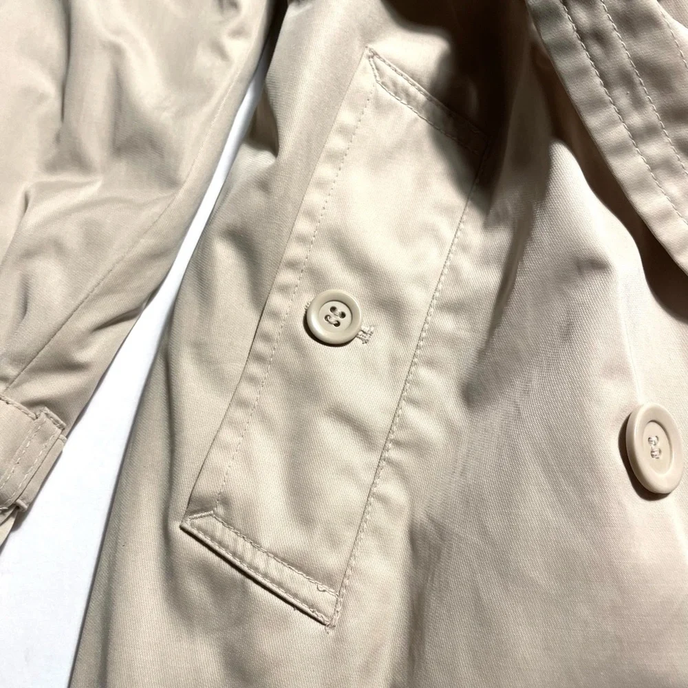 Worthington Woman’s Trench Coat small - Picture 6 of 16